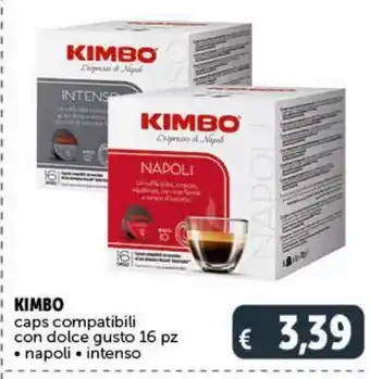 Deco Supermercati Kibo caps compatibili con dolce gusto, napoli, intenso offerta