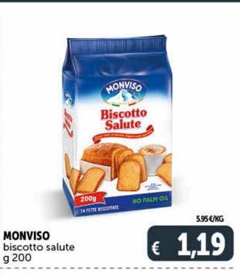 Deco Supermercati Monviso biscotto salute offerta