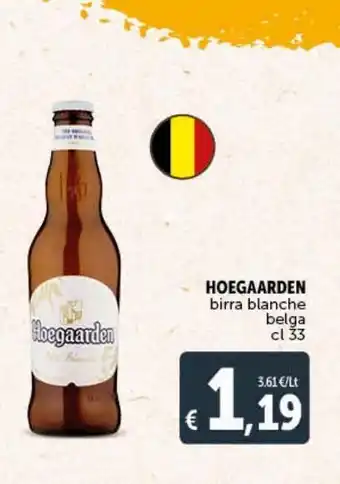 Deco Supermercati Hoegaarden birra blanche belga offerta