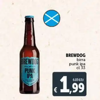 Deco Supermercati Brewdog birra punk ipa offerta