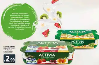 Deco Supermercati Danone activia yogurt offerta