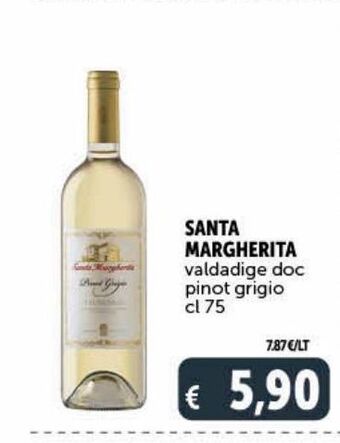 Deco Supermercati Santa margherita valdadige doc pinot grigio offerta