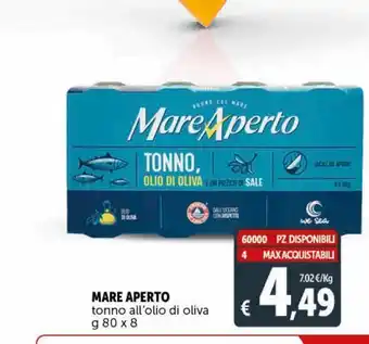 Tonno in olio d'oliva mare aperto