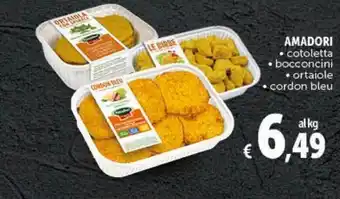 Deco Superstore Amadori cotoletta bocconcini ortoiole cordon bleu offerta