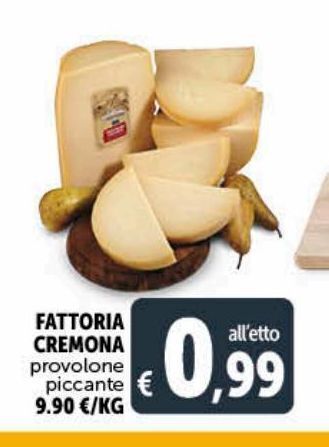 Deco Superstore Fattoria cremona provolone piccante offerta
