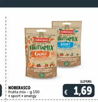 Noberasco frutta mix g 150 sport energy