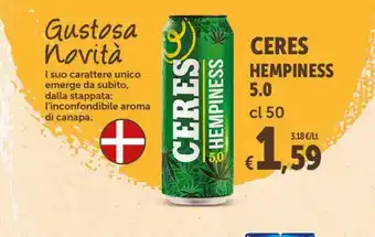 Deco Superstore Birra ceres hempiness offerta