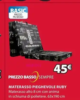 JYSK Materasso pieghevole offerta