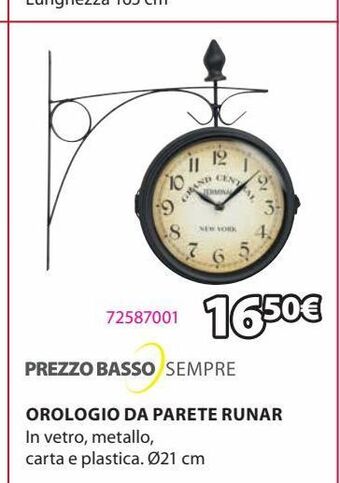 JYSK Orologio da parete offerta