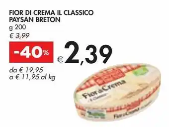 Bennet Fior di crema il classico paysan breton offerta