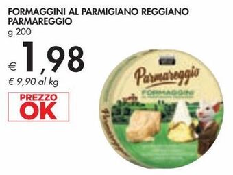 Bennet Formaggini al parmigiano reggiano parmareggio offerta