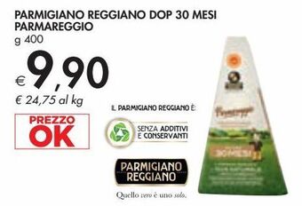 Bennet Parmigiano reggiano dop 30 mesi parmareggio offerta