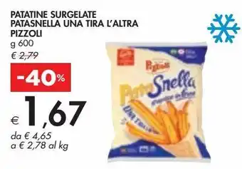 Patatine surgelate pizzoli