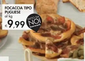 Bennet Focaccia tipo pugliesi offerta