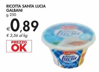 Ricotta santa lucia galbani