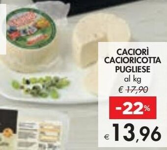 Caciorì cacioricotta pugliese