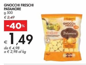 Bennet Gnocchi freschi patamore offerta