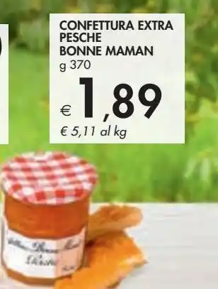 Confettura extra pesche bonne maman