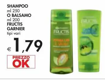Bennet Shampoo o balsamo fructis offerta