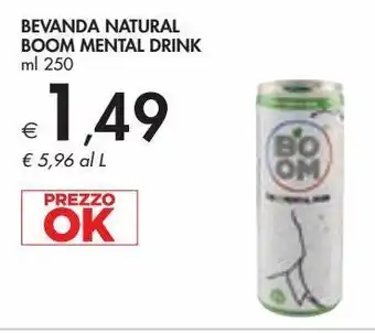 Bennet Bevanda natural boom mental drink offerta