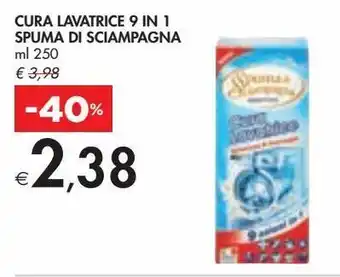 Bennet Cura lavatrice 9 in 1 spuma di sciampagna offerta
