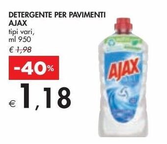 Bennet Detergente per pavimenti ajax offerta