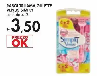 Bennet Rasoio trilama gillette offerta