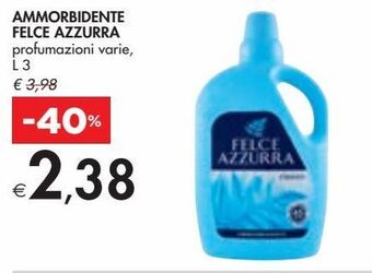 Bennet Ammorbidente felce azzurra offerta