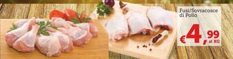 MAX Supermercati Fusi/Sovracosce di Pollo offerta