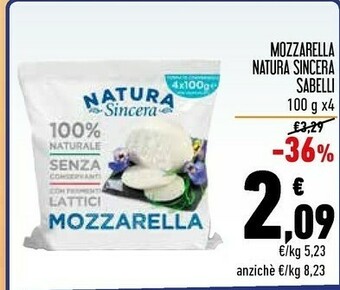 Conad Sabelli Mozzarella offerta