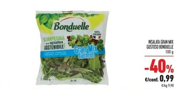 Conad Superstore Bonduelle Insalata offerta