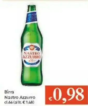 Galassia Nastro Azzurro Birra offerta