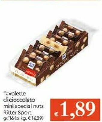Galassia Ritter sport Cioccolato offerta