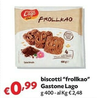 Pam Gastone lago elledi Frollkao 400 G(ml) offerta