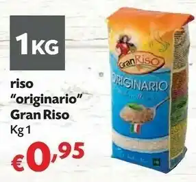 Pam Gran riso Riso Originario offerta