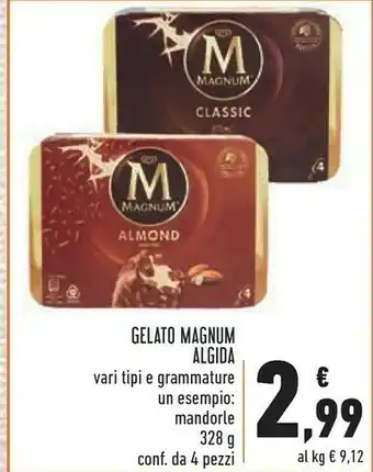 Conad Magnum Algida Gelato offerta