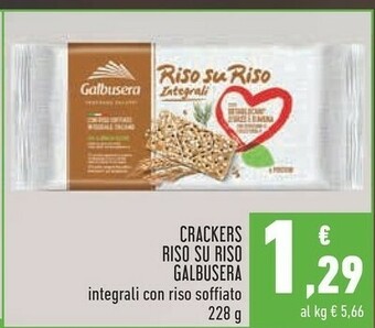 Conad Galbusera Crackers offerta