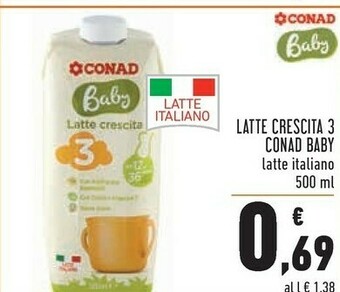 Conad Latte offerta