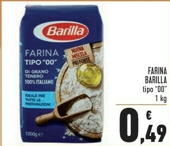 Conad Barilla Farina 00 offerta