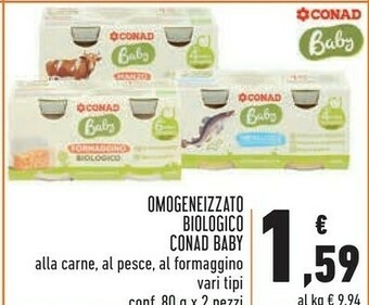 Conad Omogeneizzati offerta
