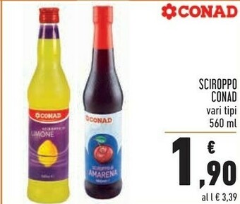 Conad Bevande analcoliche offerta