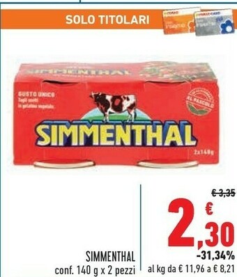 Conad Simmenthal Carne in scatola offerta