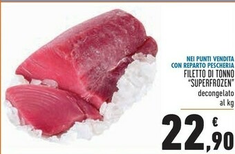Conad Tonno fresco offerta