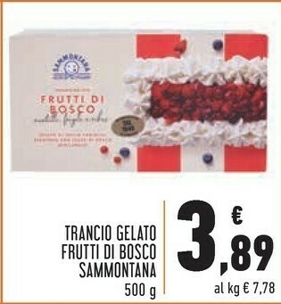 Conad Sammontana Torta gelato offerta