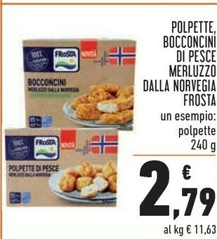Conad Frosta Filetti di merluzzo offerta