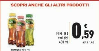 Conad Fuze tea The offerta