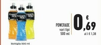Conad Powerade Integratori offerta