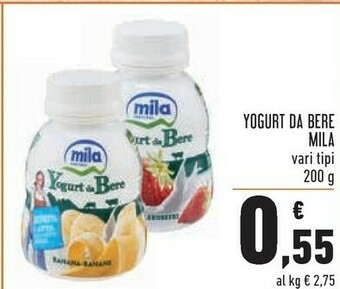 Conad Mila Yogurt da bere offerta