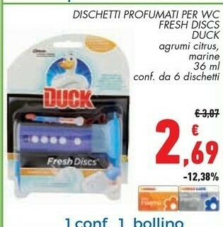 Conad Duck Pulizia bagno offerta