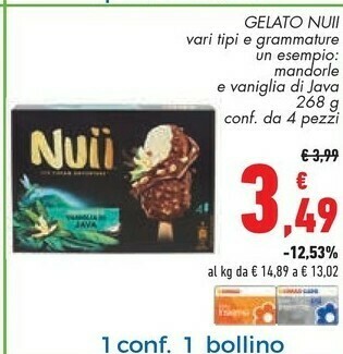 Conad Nuii Gelato offerta